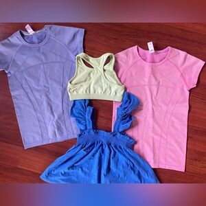 Girls Size Medium Bundle/Lot:Athleta Girl, Jcrew/Crewcuts, Ivivva